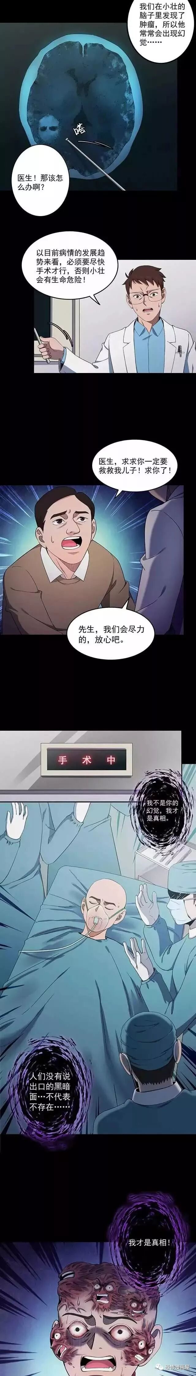 恐怖漫画 人面瘤 恐怖漫画屋 微信公众号文章阅读 Wemp