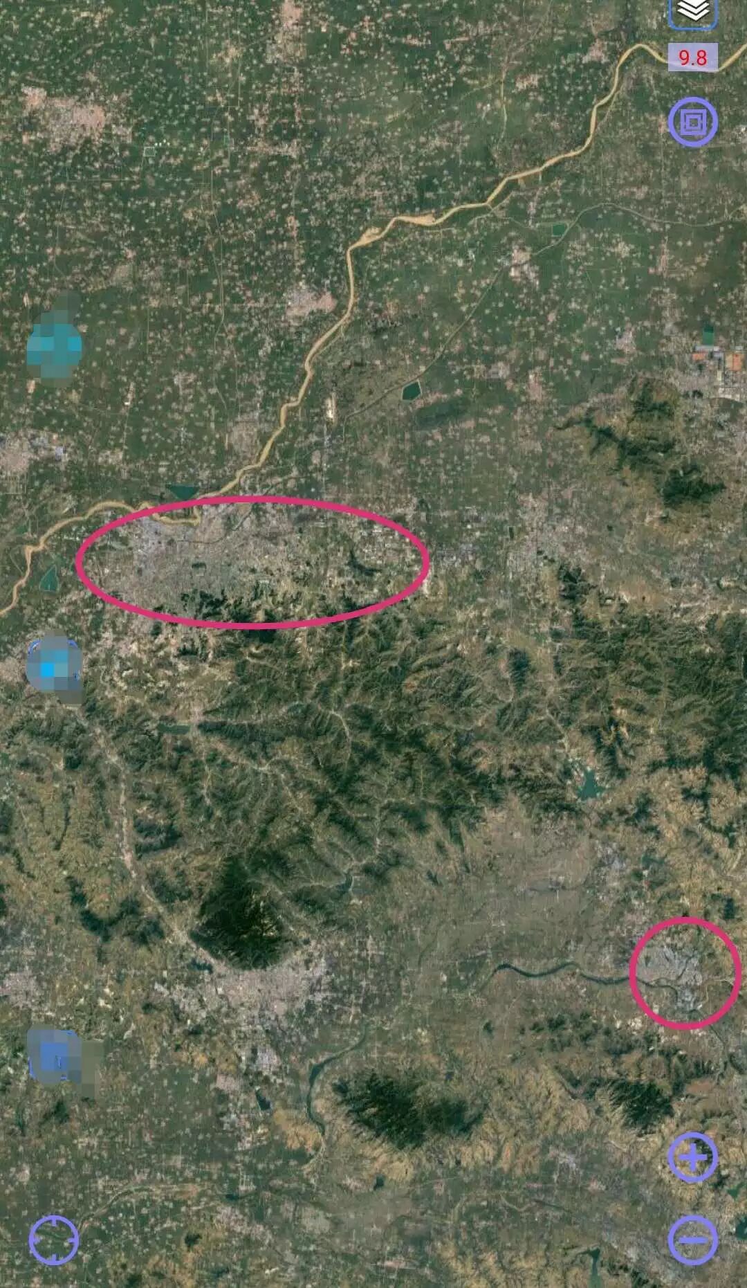 杭州市面积 地图看城市，南京杭州武汉重庆成都，谁的面积大？