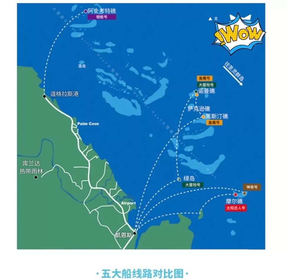 大堡礁地理位置图片