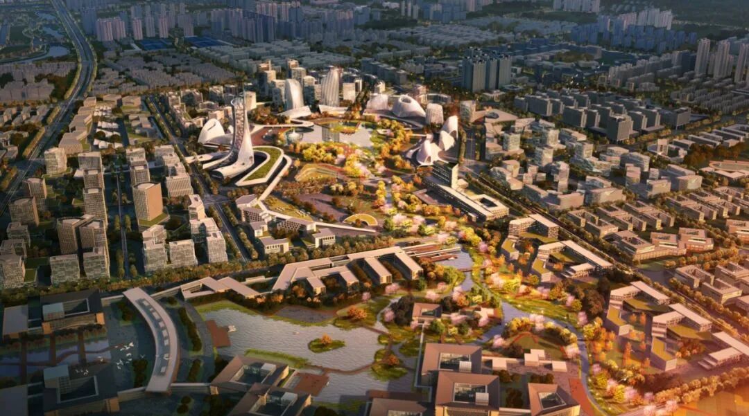 鸿雁新区康养一体化项目效果图03区域红利蝶变 热盘成置业优选鸿雁