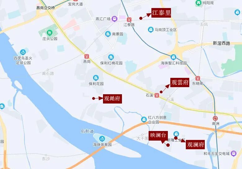海珠在售楼盘有哪些？中海、越秀、保利应该怎么选？