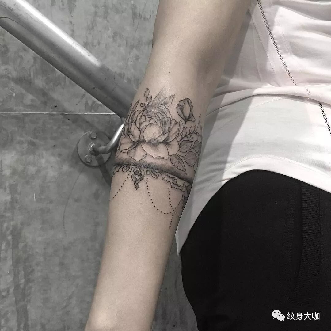 纹身手稿素材第481期:臂环
