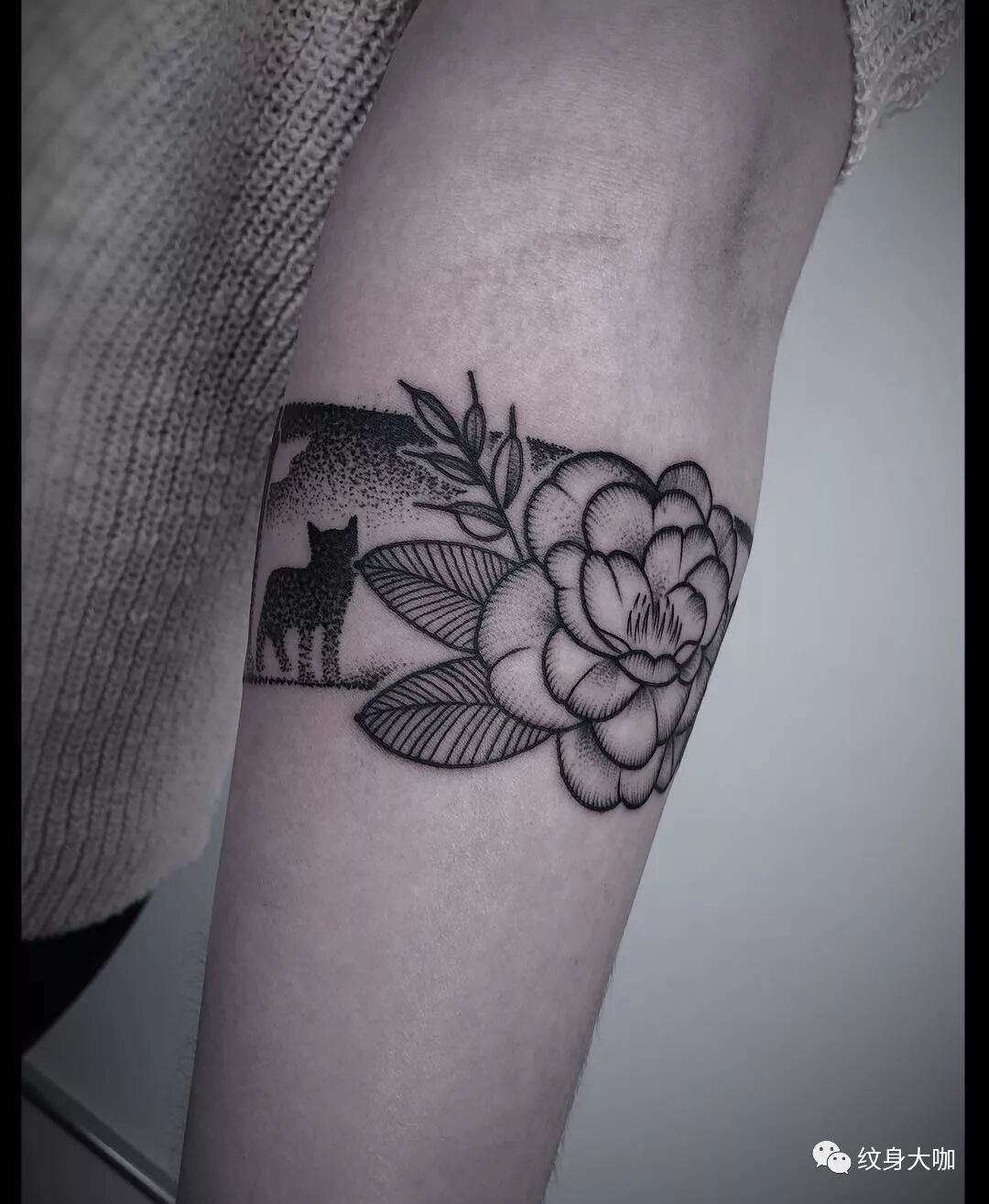 纹身手稿素材第481期:臂环