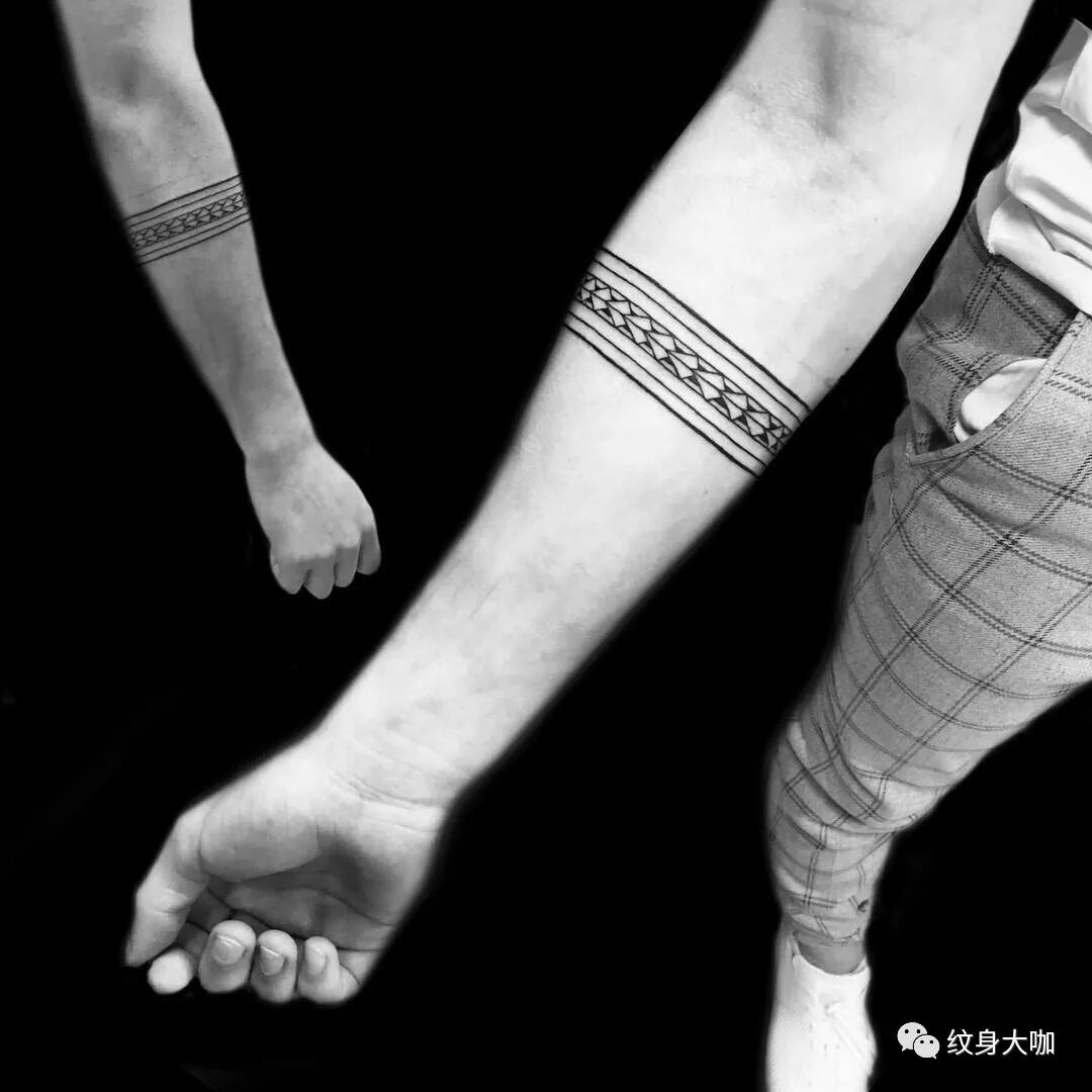 纹身手稿素材第481期:臂环