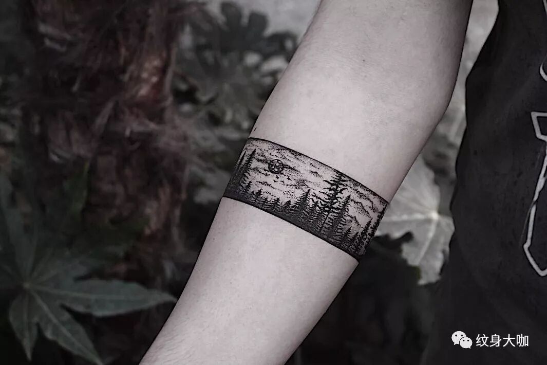 纹身手稿素材第481期:臂环