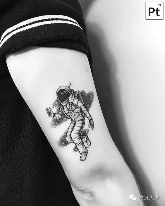 【第349期纹身图案素材】宇航员