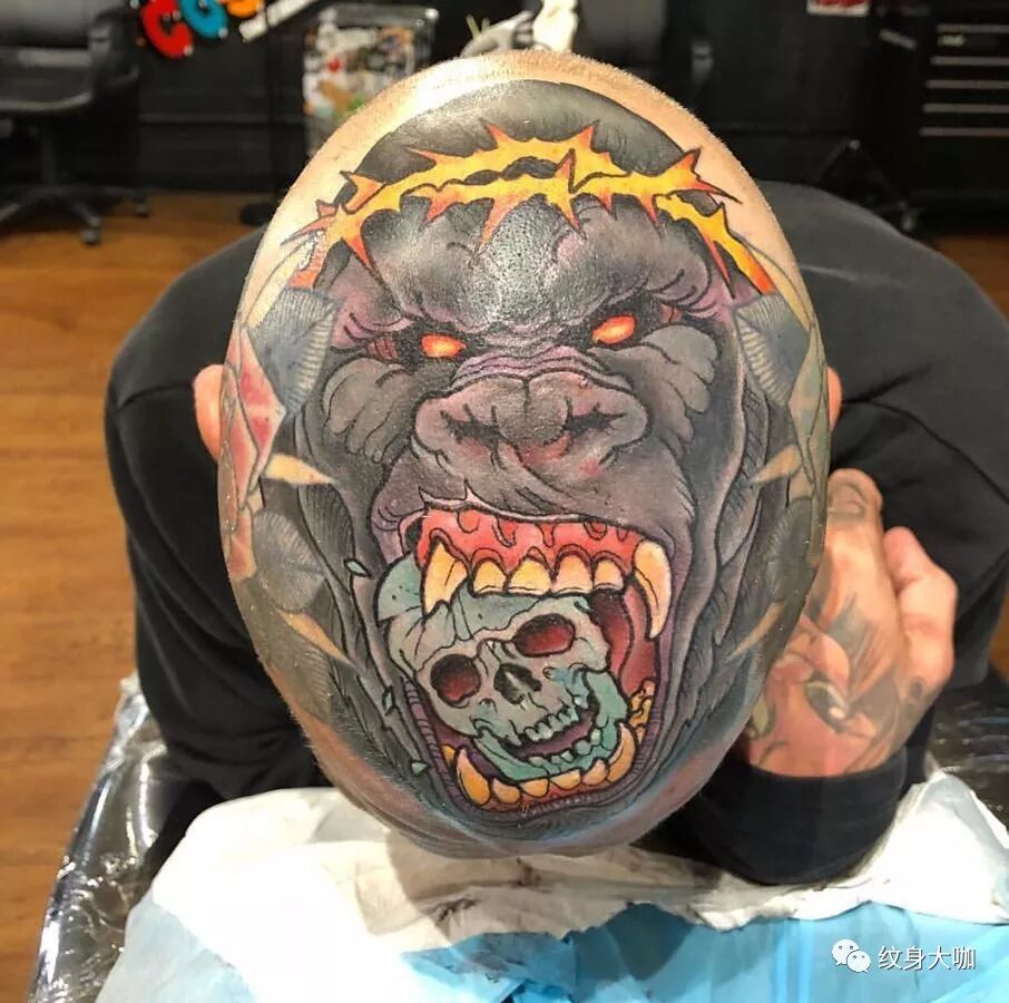 脱发很心碎头皮纹身要不要考虑下