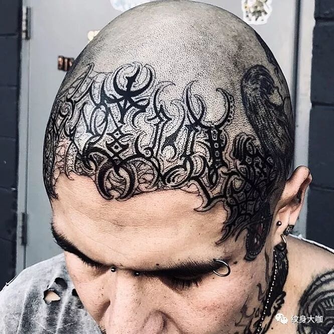 脱发很心碎头皮纹身要不要考虑下