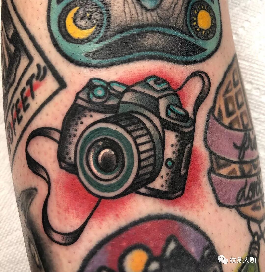 纹身手稿素材第479期相机