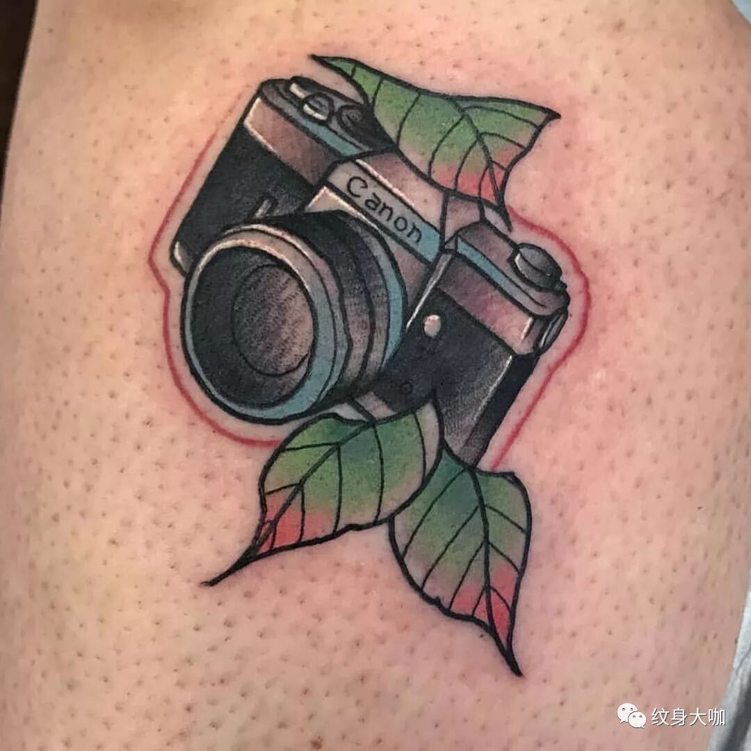 纹身手稿素材第479期相机