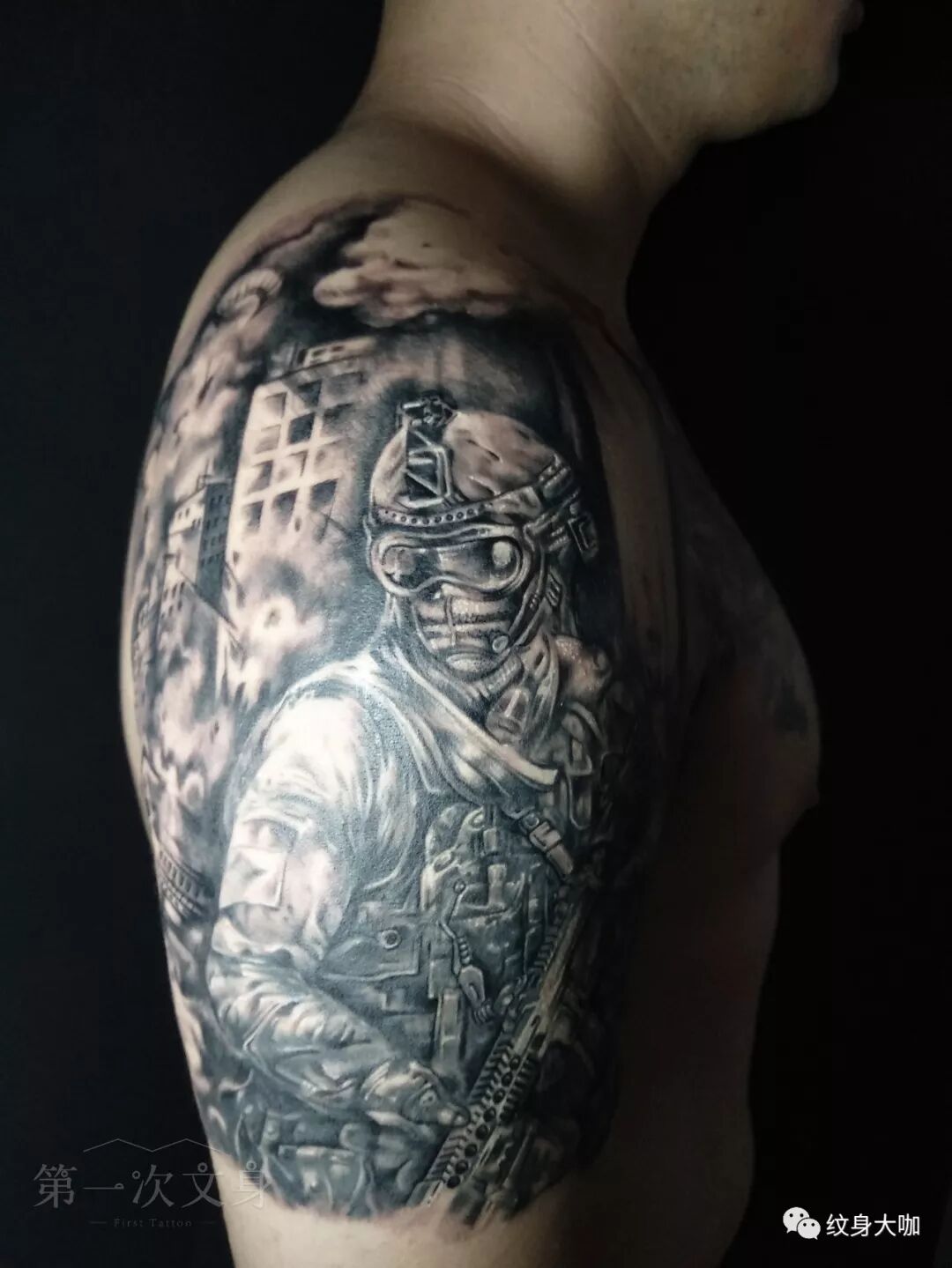 听说中国军人不能纹身