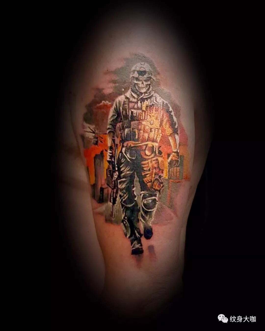 听说中国军人不能纹身