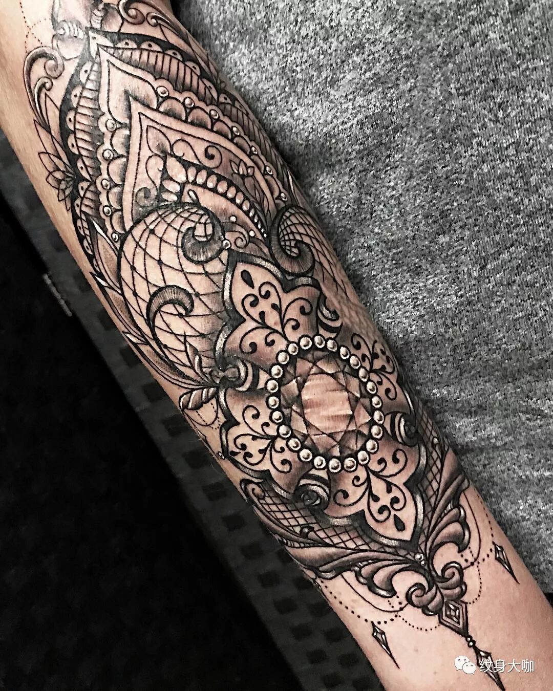 纹身图案手稿素材第467期:钻石