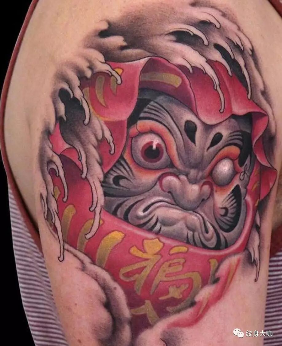 「日式鬼怪」美成这样有点太过分……_纹身百科 - 纹身大咖