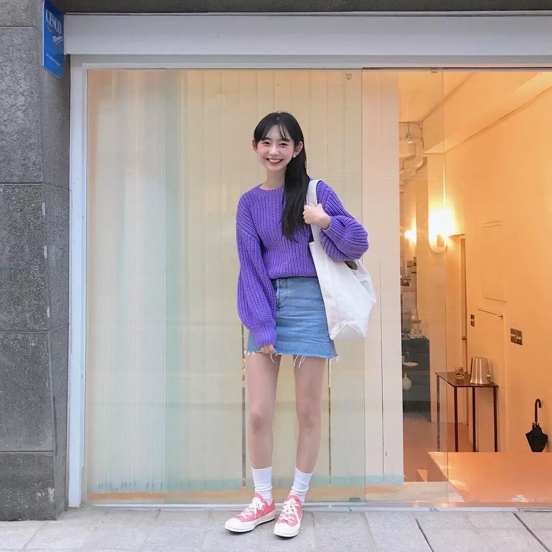 【美女】眼睛根本离不开！这个身高158的美女小姐姐太会穿啦（组图） - 38