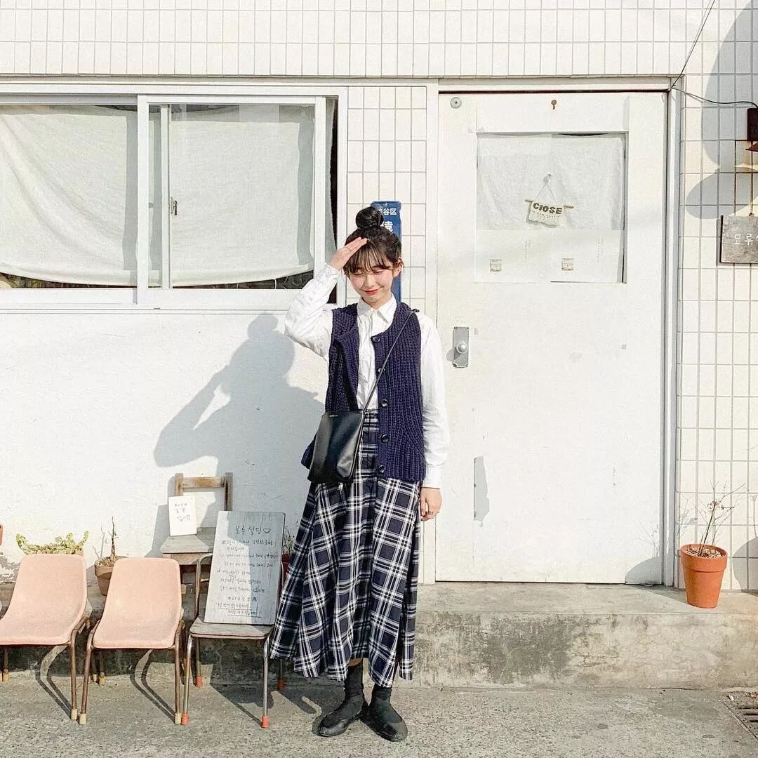 【美女】眼睛根本离不开！这个身高158的美女小姐姐太会穿啦（组图） - 90