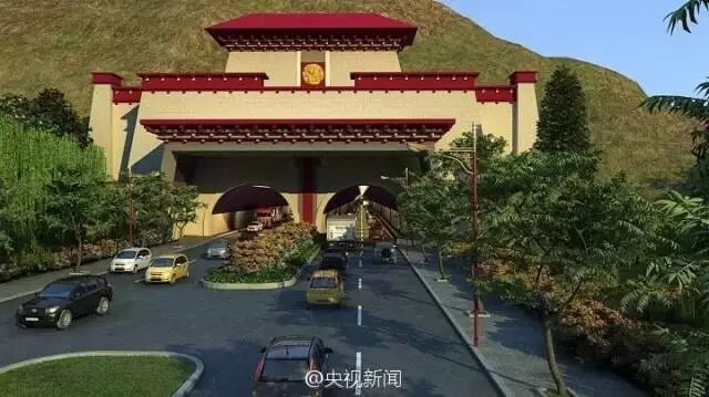 东连拉林高等级公路,南接拉萨至贡嘎机场专用公路,西并318国道,北通