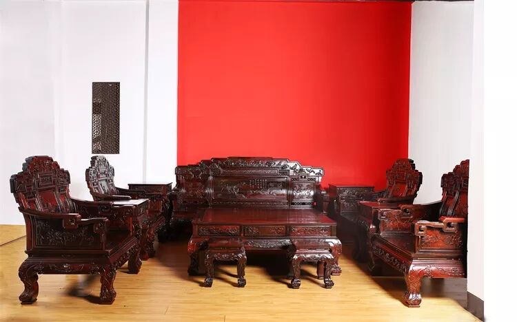 大红酸枝红木沙发怎么挑比较好