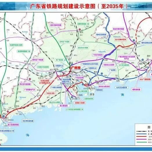 广东广西十四五规划对接四条铁路南深,柳梧广,合湛,柳贺韶昆厦