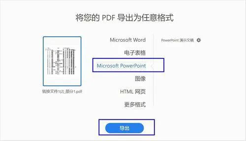 pdf转换ppt
