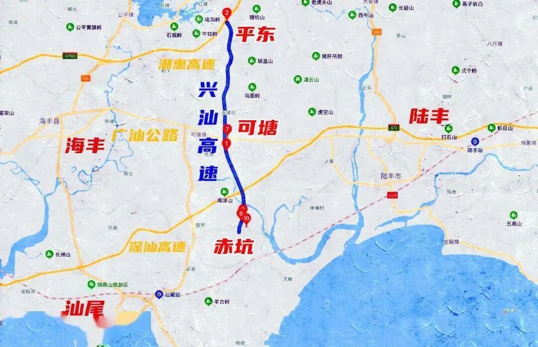 预计6月通车兴汕高速公路一期工程顺利通过交工验收