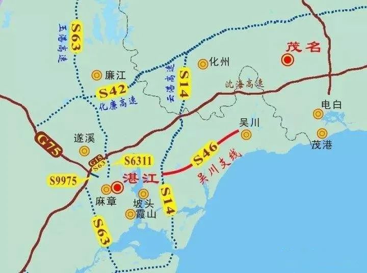 潮汕环线高速地图图片