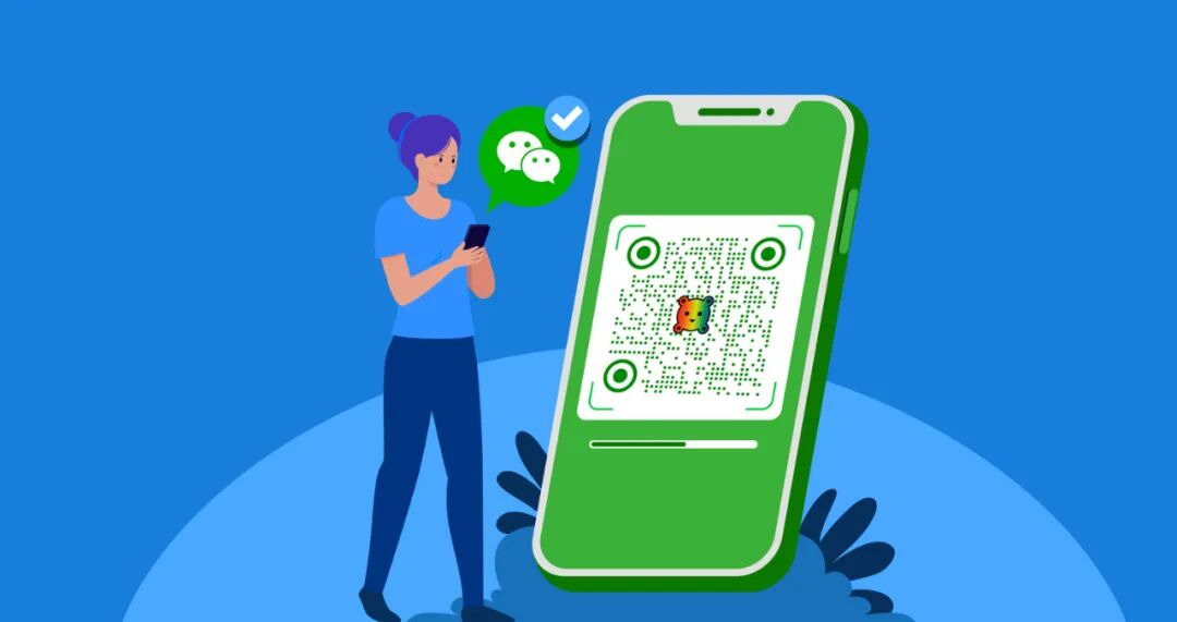 二维码生成微信链接_如何生成别人的微信二维码_二维码生成微信名片