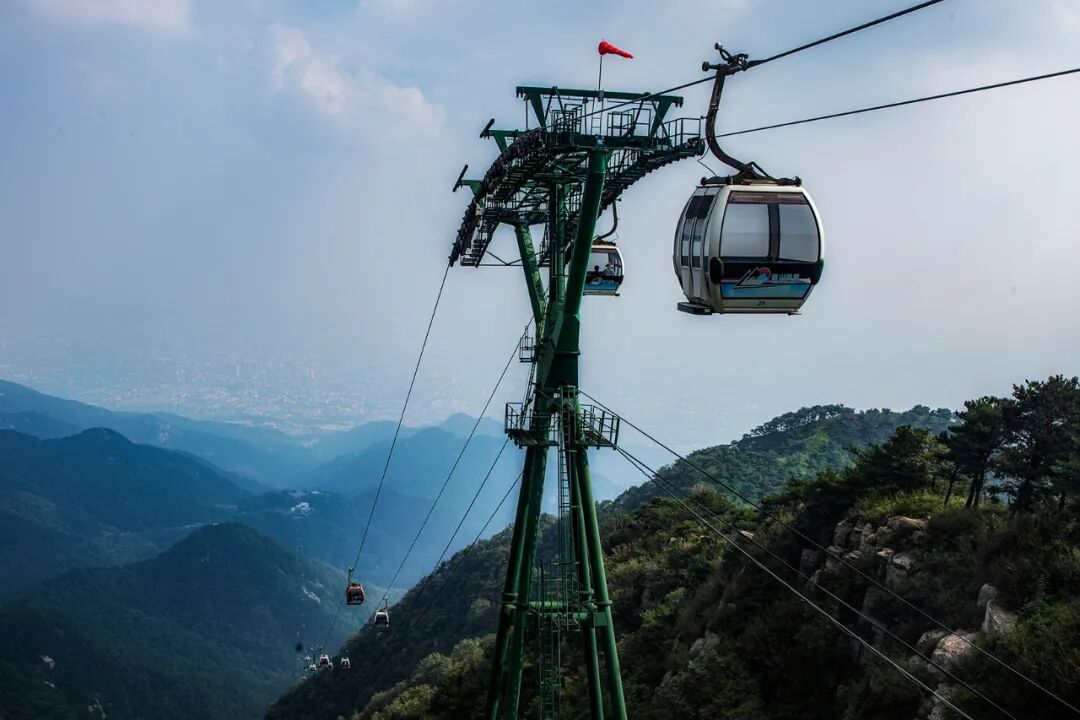 温馨提示泰山景区中天门索道6月7日至9日对外停运