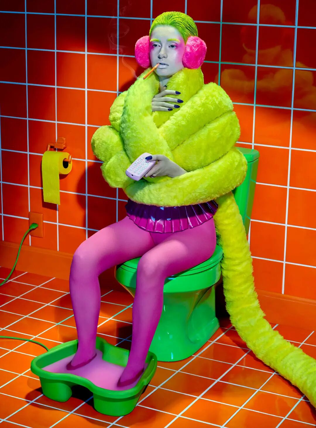 艺术与设计 - 法国病态美学摄影师,口味独特爱拍「非主流」