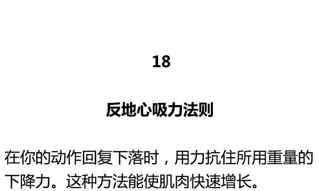 健身圈公認的20大黃金訓練法則 運動 第36張