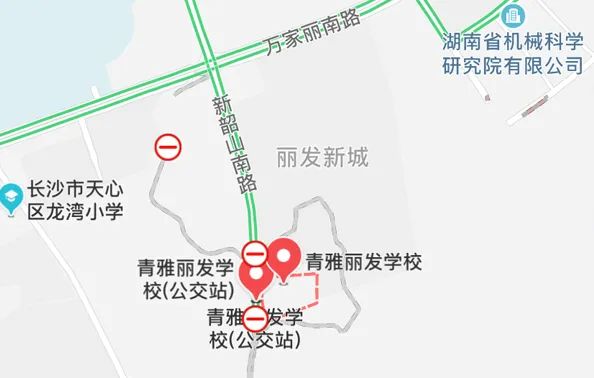 湖南都市职业学院地图图片