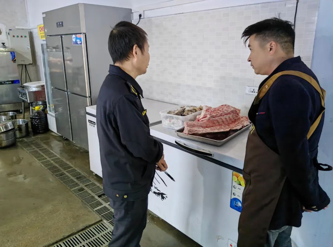 高城市场监管所开展肉类产品专项检查