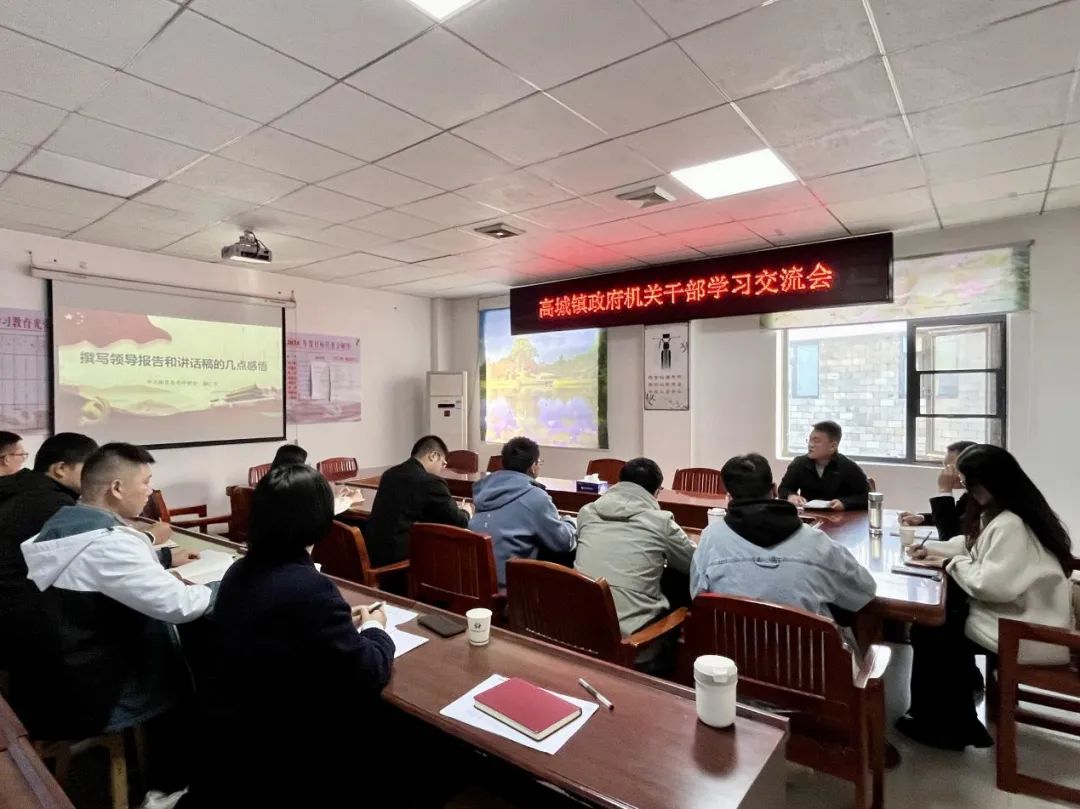 以学赋能“笔”力争锋—高城镇开展年轻干部写作能力提升活动高城镇,年轻干部,写作能力提升,公文写作培训,文稿写作技巧