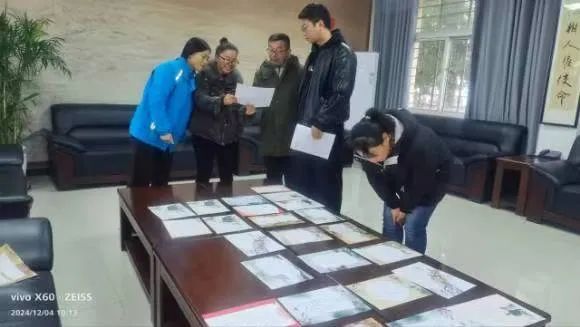 高城镇中心学校举办“漂水河杯”书法比赛活动书法比赛