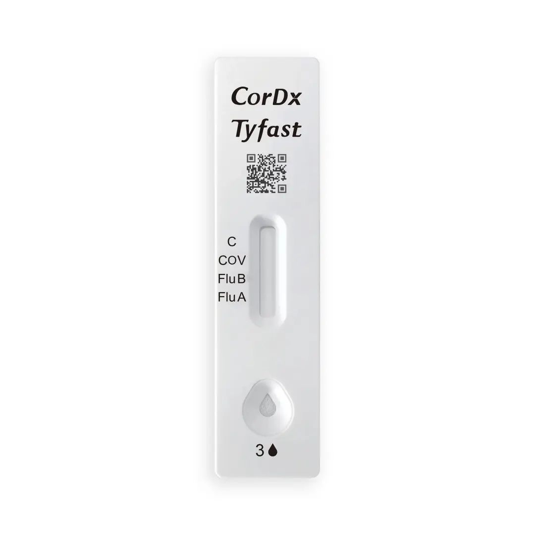 CorDx Tyfast流感试剂盒可在各大药房和屈臣氏，以及平价超市买到，每剂9元8角。（海峡时报）