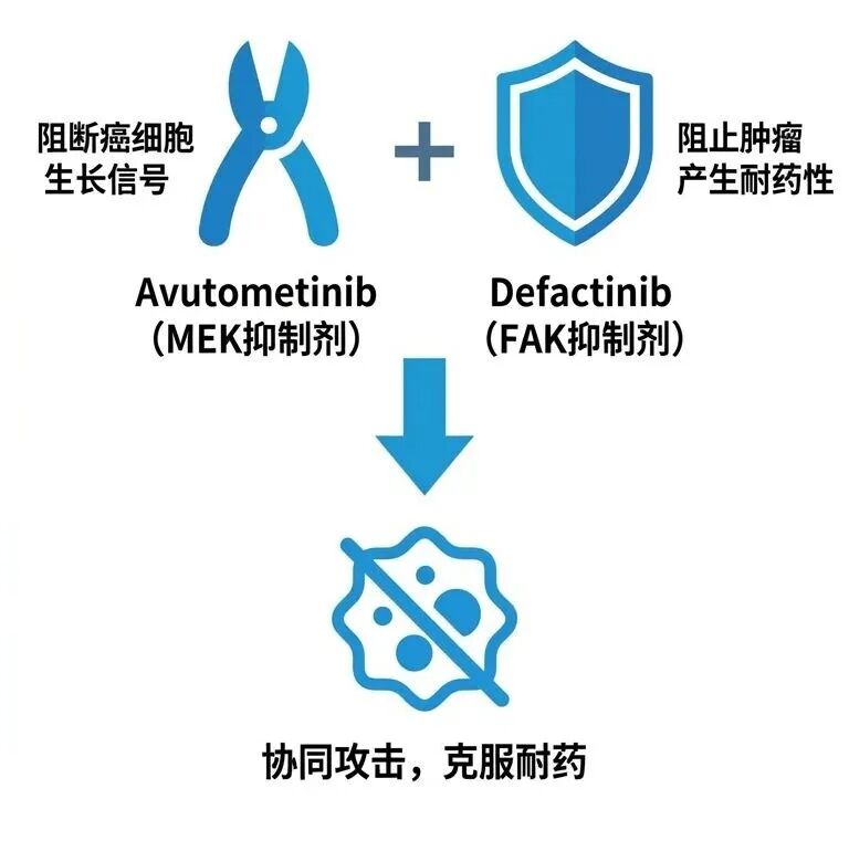 双药联合治疗机制科普图