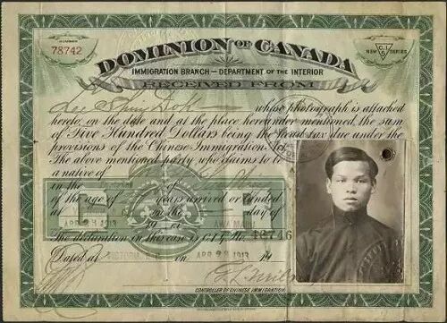 加拿大就歧视华人历史道歉 用中国方言读道歉内容