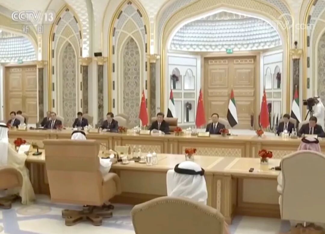 习近平被授予阿联酋国家最高荣誉勋章 获赠阿拉伯马