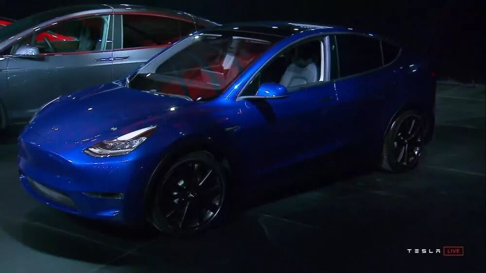 特斯拉Model Y最快2020秋季上市 人民币26万元起