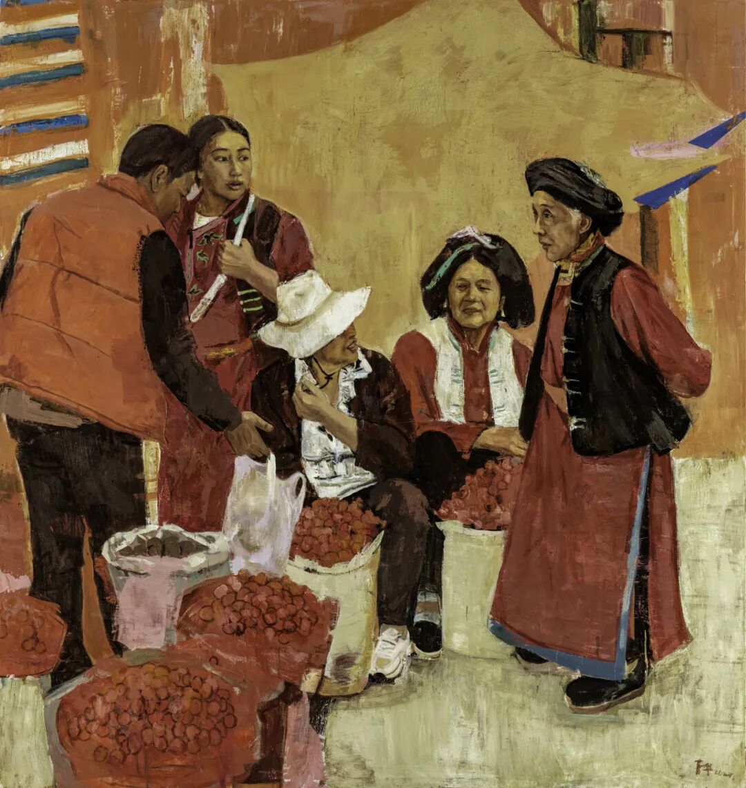 云上追艺·佳展回眸丨第六届中国民族美术作品展（油画） 第22张