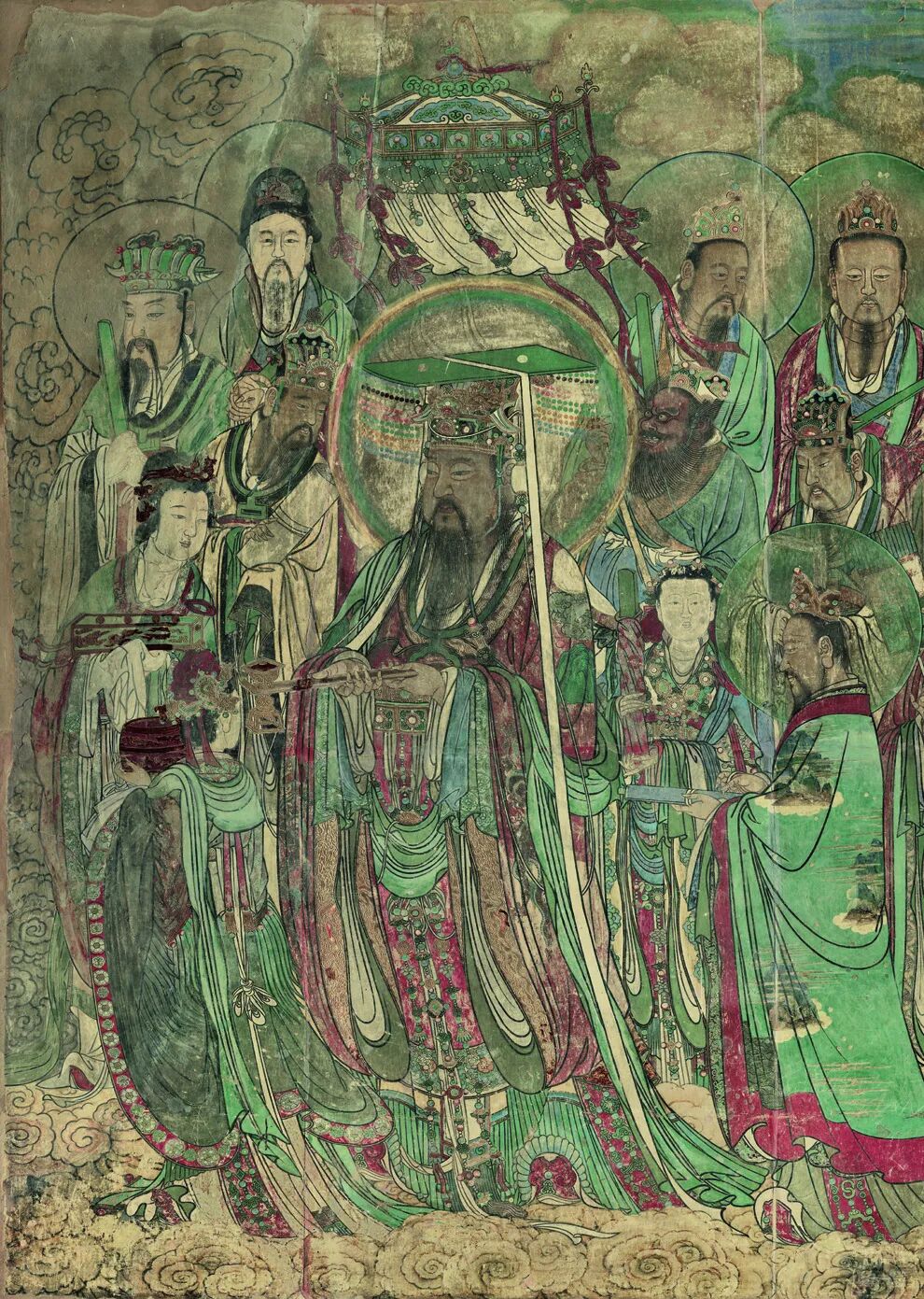 展讯丨经典再现——永乐宫壁画及历代珍品书画高清复制品展 第3张