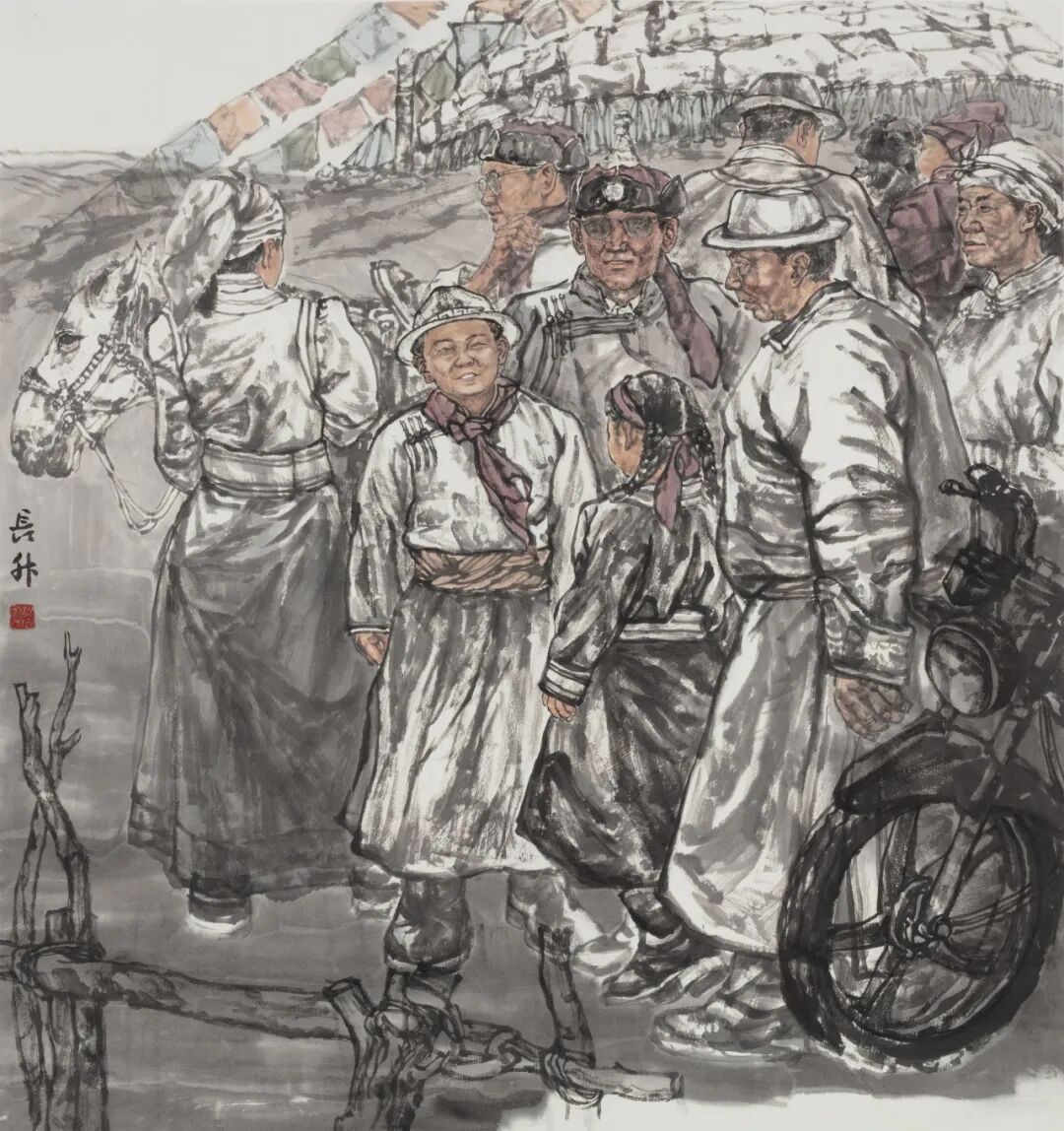 展讯丨“贯彻总体国家安全观  筑牢北疆安全稳定屏障”第八届内蒙古职工美术书法摄影优秀作品展 第5张