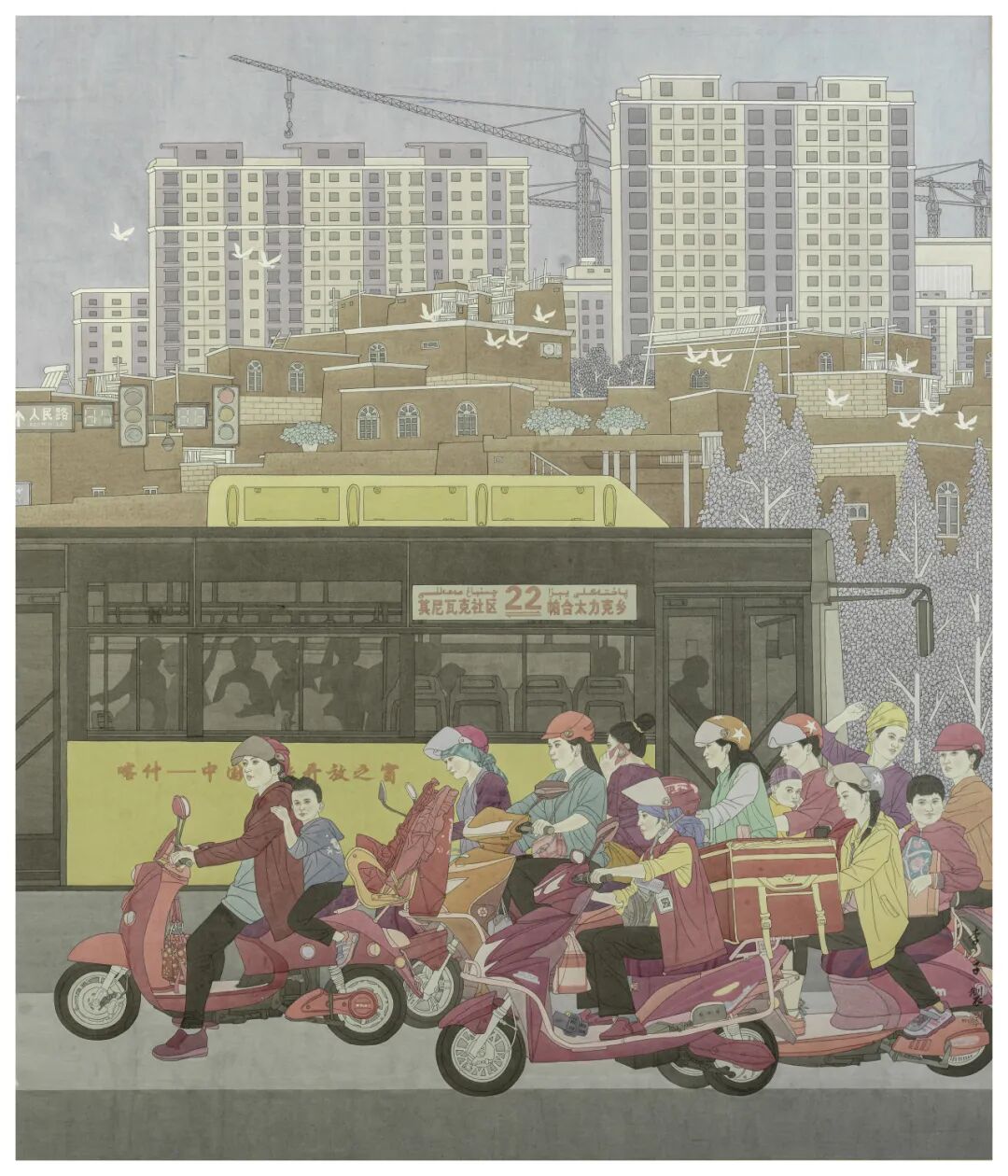 云上追艺·佳展回眸丨第六届中国民族美术作品展（中国画） 第14张