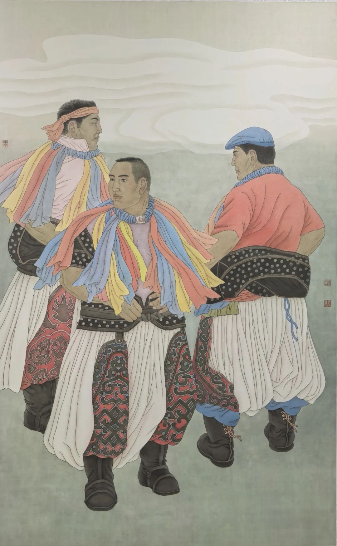 云上追艺·佳展回眸丨第六届中国民族美术作品展（中国画） 第6张