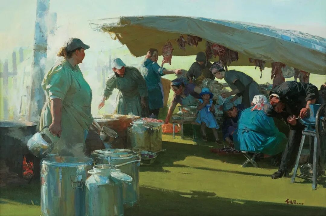 展讯丨回望——中国美术家协会2025年度绘画作品展 第18张