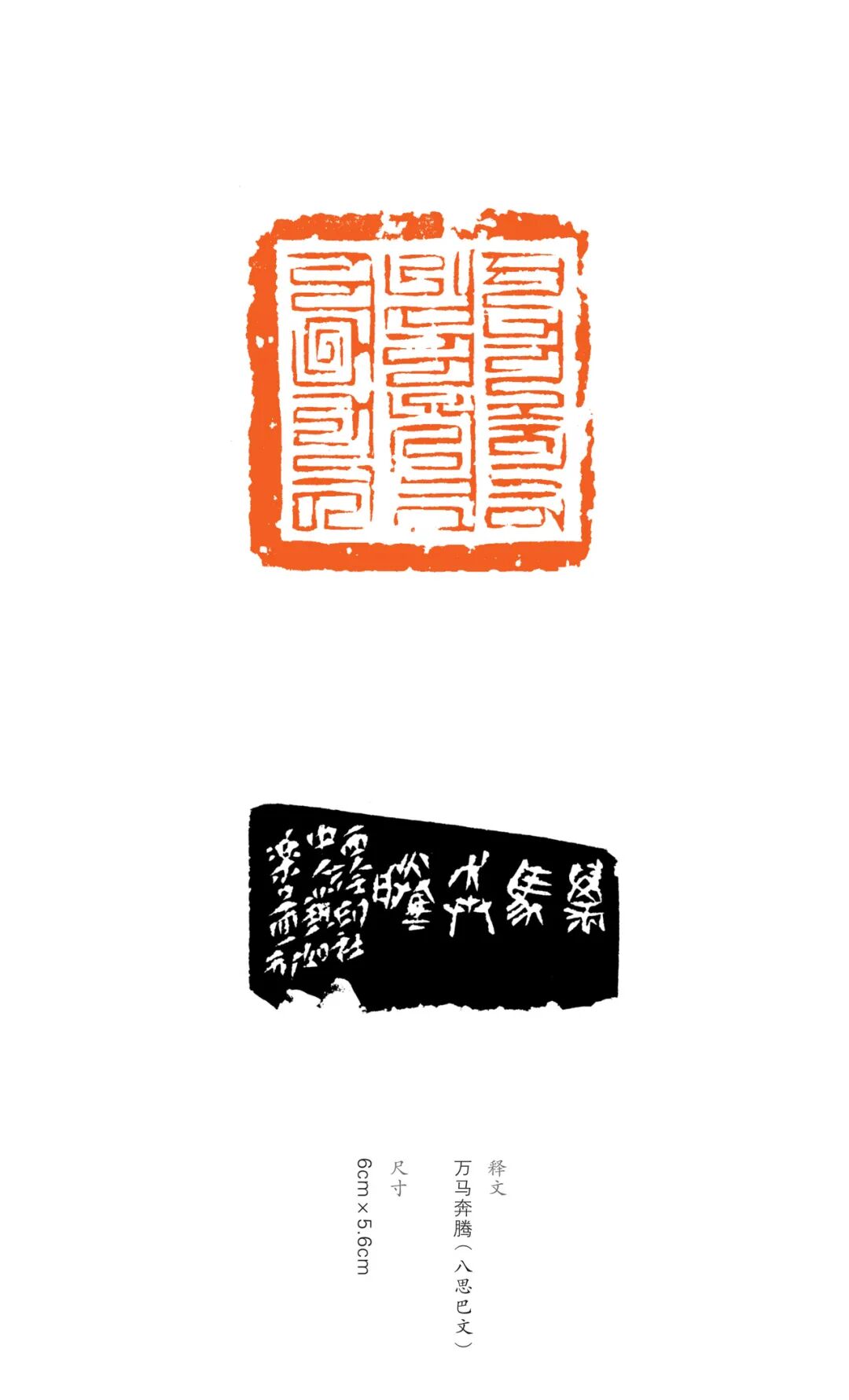 展讯丨“印象北疆”内蒙古八思巴文篆刻作品巡展 第17张