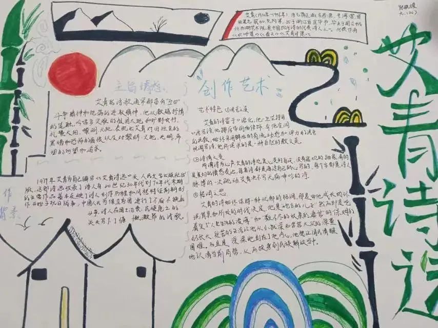 中外著名诗人简介手抄报