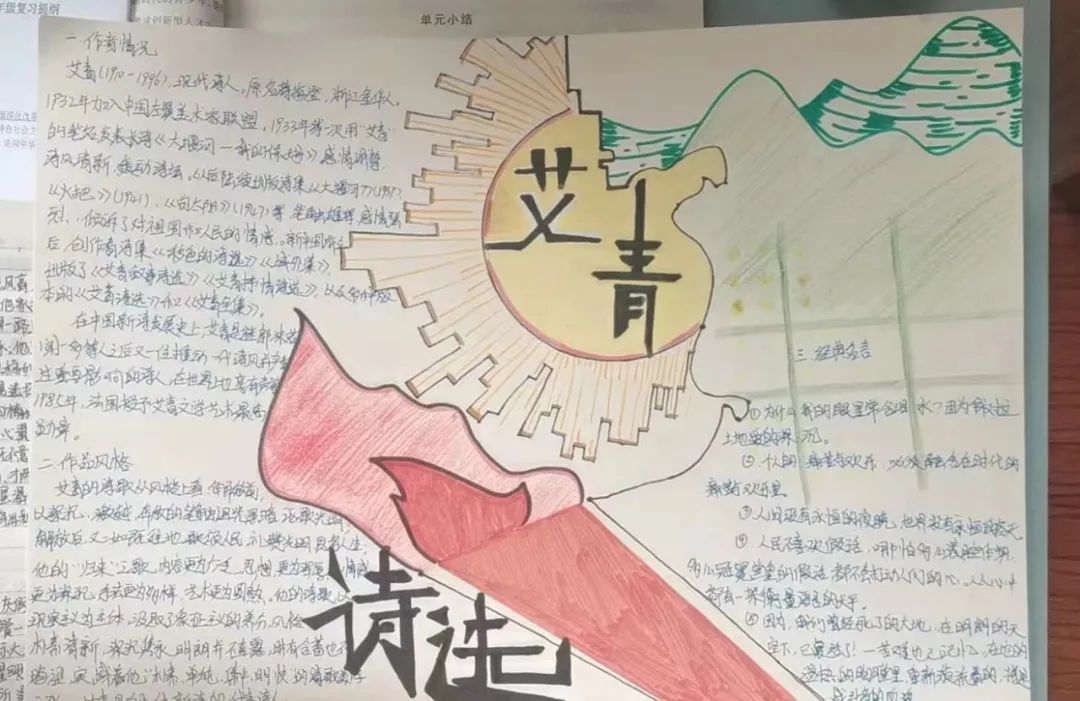 中外著名诗人简介手抄报