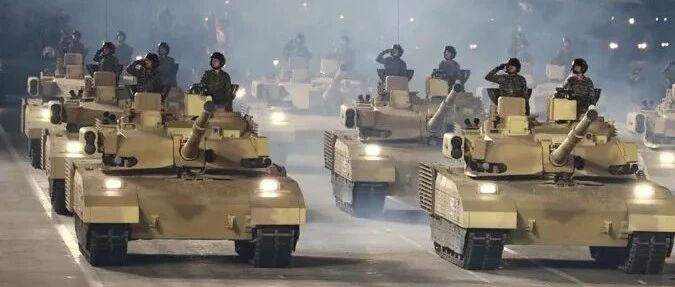 朝鲜阅兵展示的最新坦克，是个什么水平？