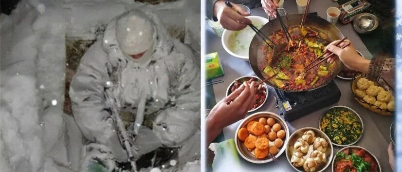 印军冻成“冰雕”，解放军在吃火锅，这一幕似曾相识…